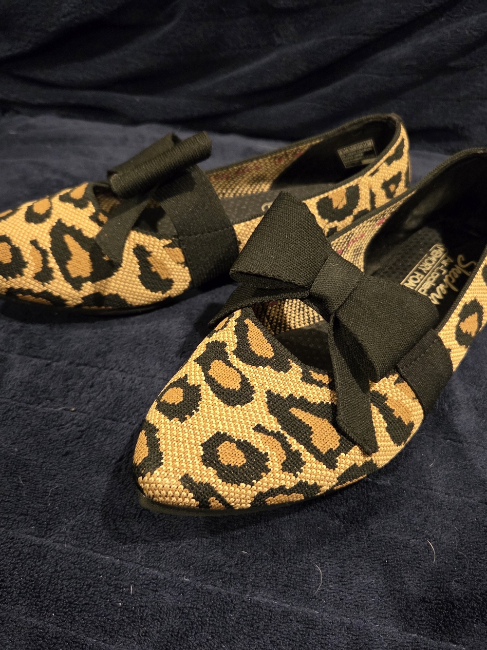 Skechers Leopard Print Flats - Picture 2 of 9